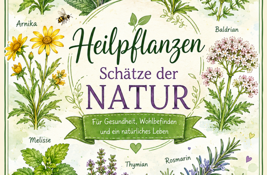 Ausmalbuch: Heilzpflanzen – Schätze der Natur, für&hellip;