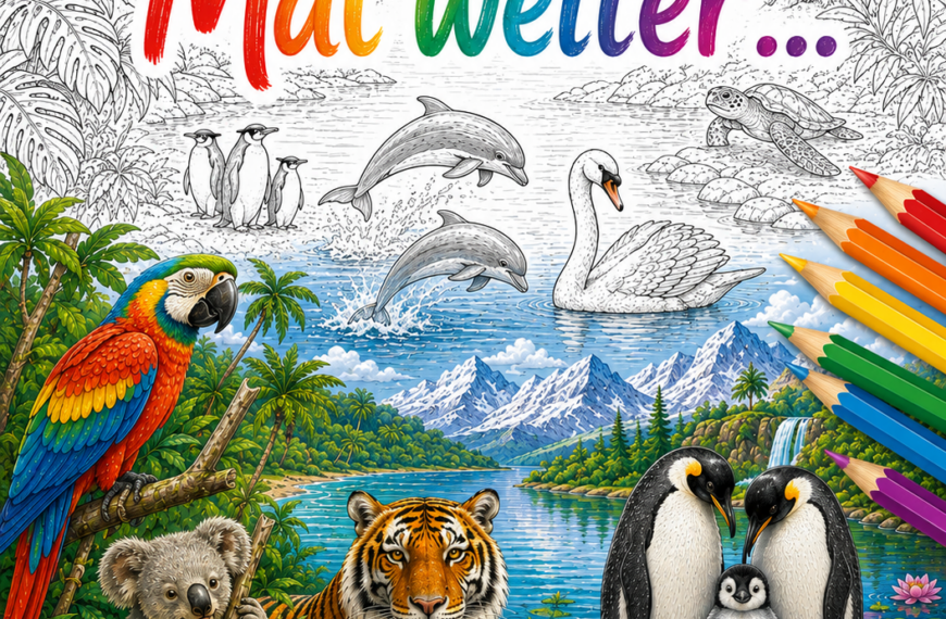 Mal weiter … – Ausmalbuch mit…