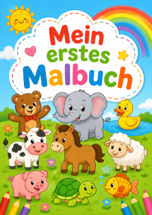 Mein erstes Malbuch, ab 2 Jahren