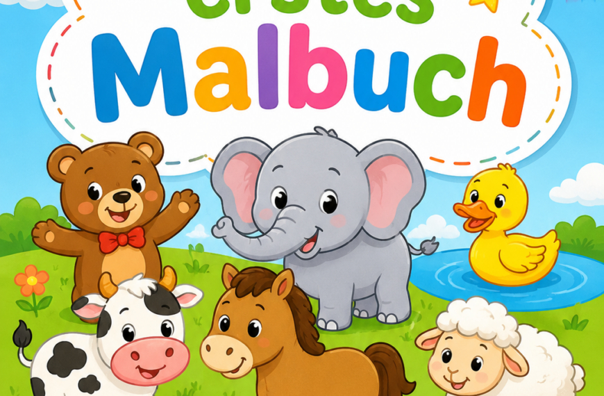 Mein erstes Malbuch, ab 2 Jahren